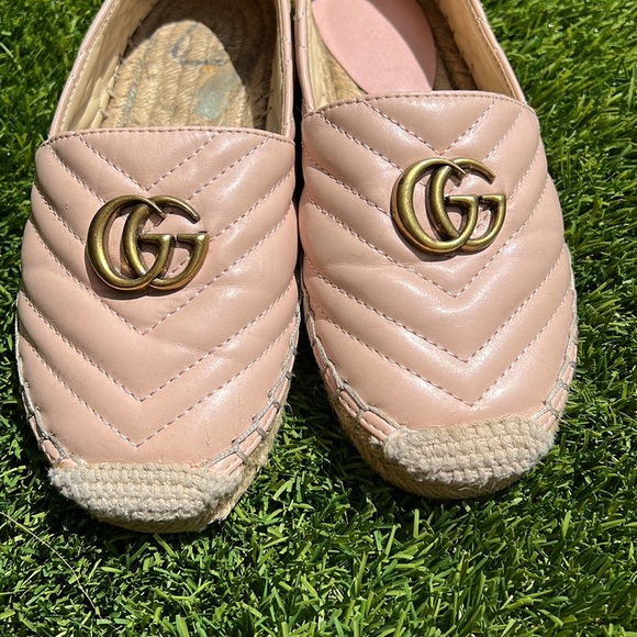 Gucci Marmot Double GG Porcelain Rose size 36.5 - Picture 15 of 17